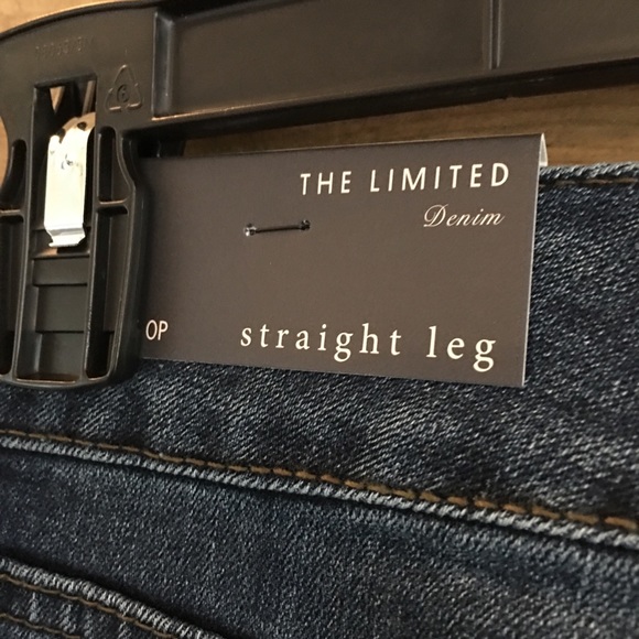 The Limited Denim Straight Leg Jeans-NWT - Picture 6 of 8